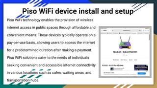 lovely piso wifi|Introduction to PISO WIFI. How to setup and how to operate.